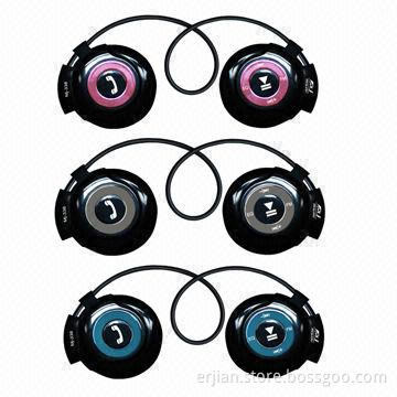 Sports Headphones, MP3 Player, Good Sound/SD Card Slot/FM Radio Function, OEM/ODM Orders Welcomed